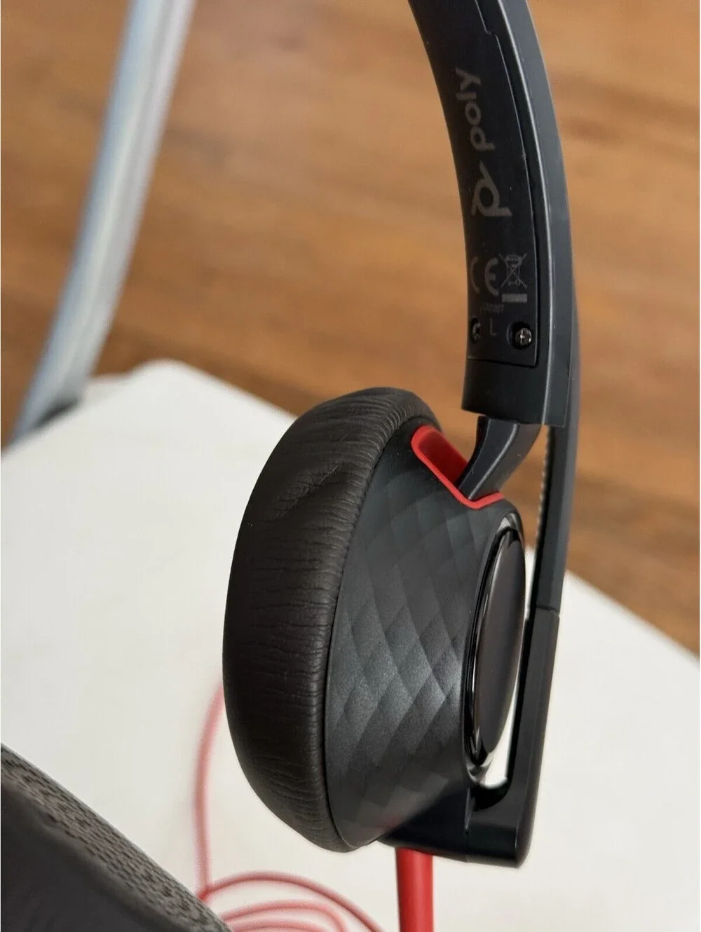 Plantronics Poly Blackwire C5220T Stereo USB-C Wired Headset , Missing Adapter